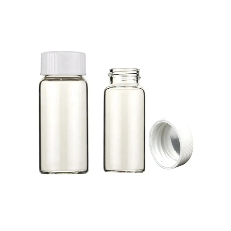 Quick Closure Polyethylene Vial with Caps, 20 mL, case of 1000