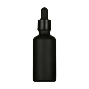 black dropper bottle