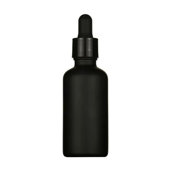 black dropper bottle