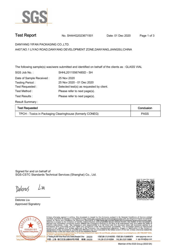 test report of scintillation vial_1
