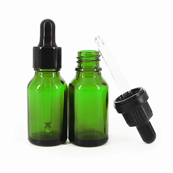 green dropper bottle