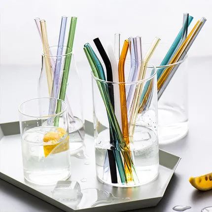 glass straws