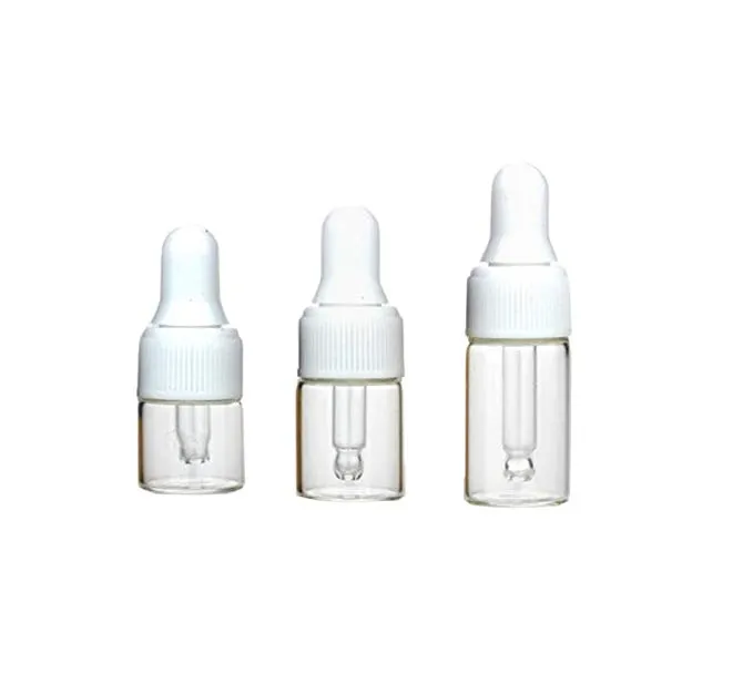 small dropper vials