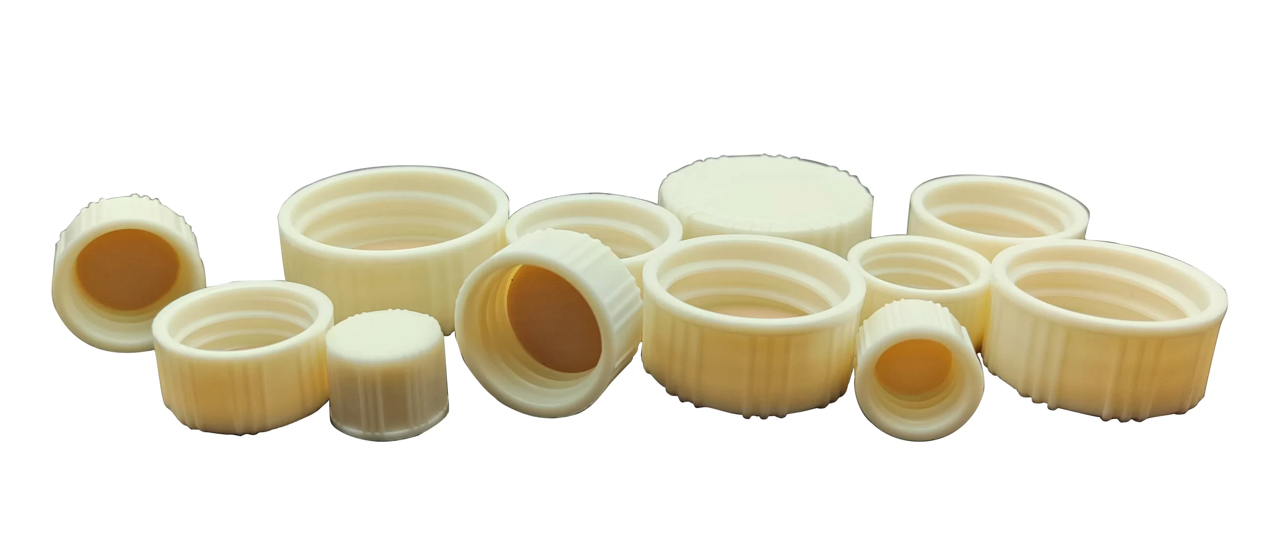 caps for solvent saver glass scintillation vials