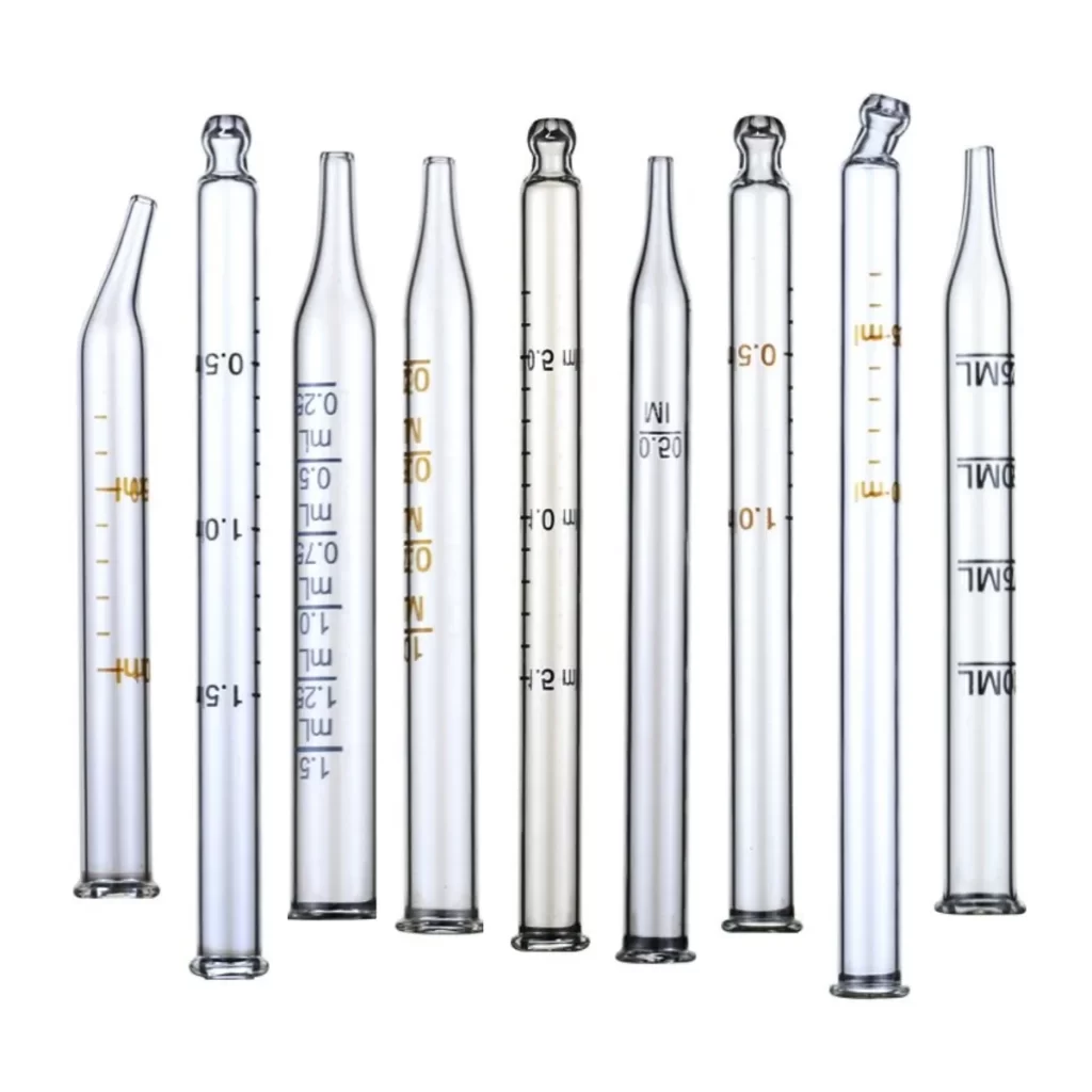 different shape end pipette