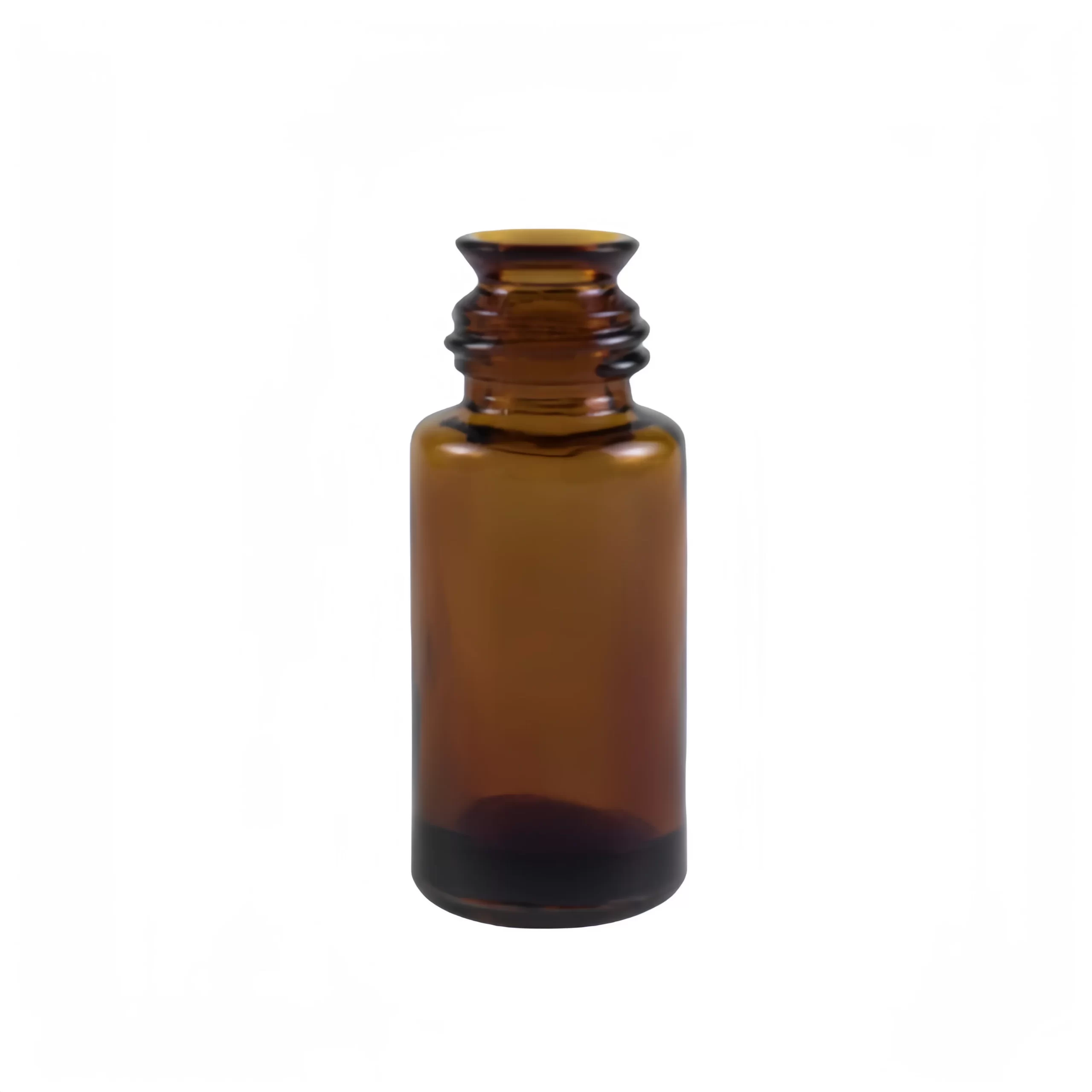 10ml pour out round glass bottle