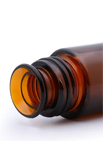 Close up of bottle mouth