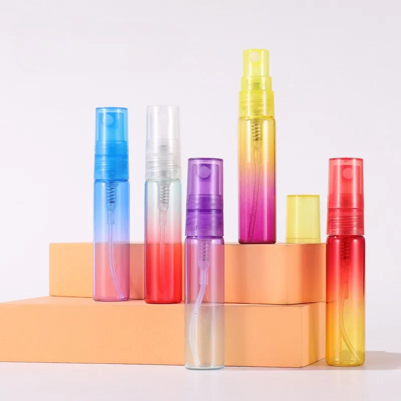 5ml color gradient perfume sample spray bottle