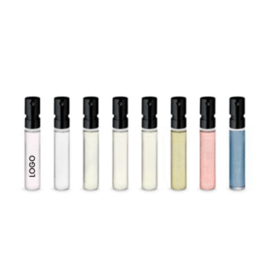Clear 2ml Glass Spray Bottle Set for Perfume Personal Care