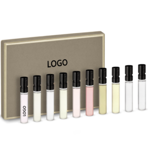 Clear 2ml Glass perfume Sample Spray Bottle box