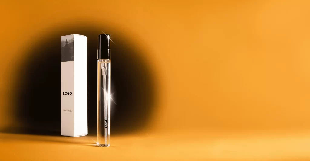 10ml glass spray bottle with metal spray head and metal cover
