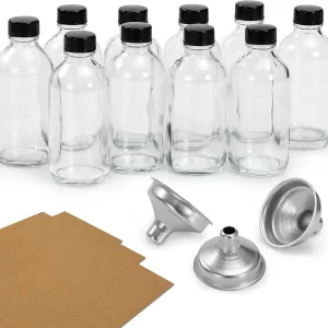 120ml Boston round sample bottles