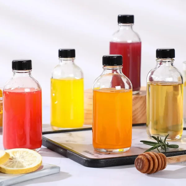 Boston round sample bottles