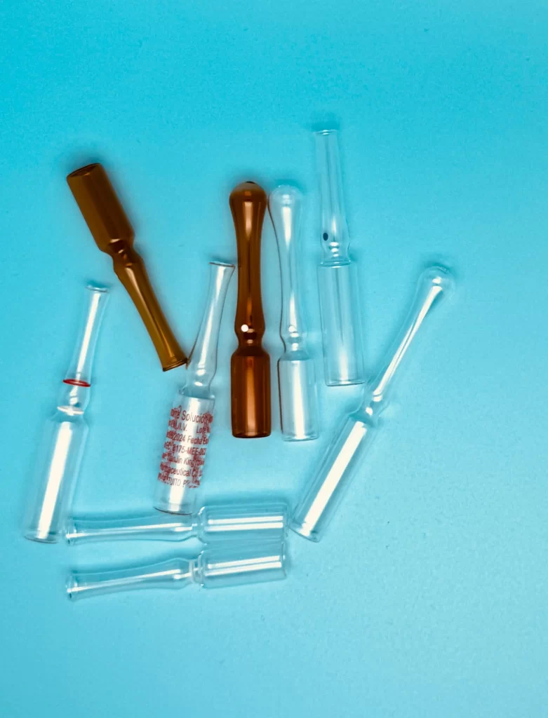 glass ampoules