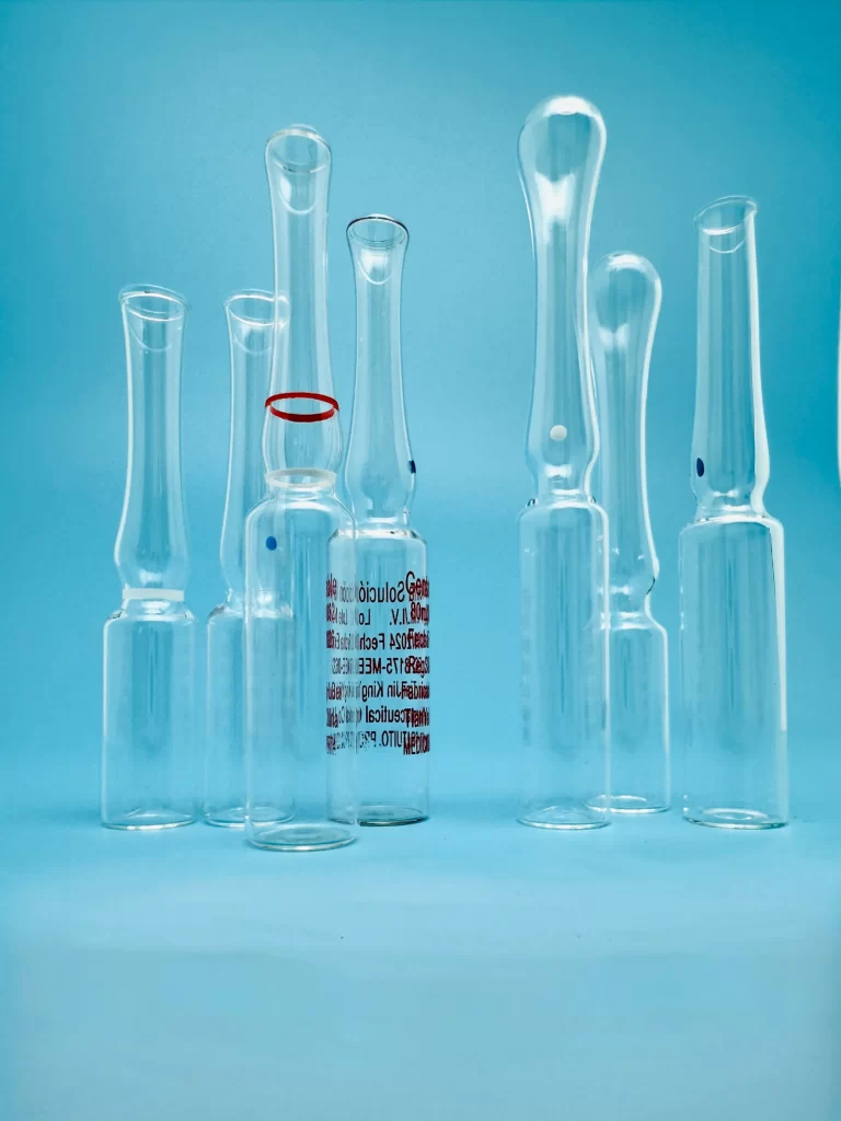 glass ampoules