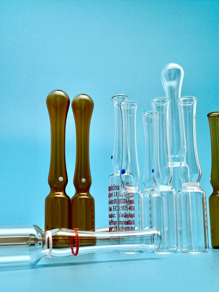 glass ampoules