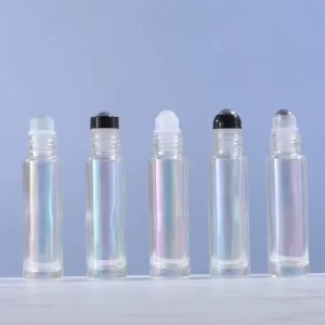 10ml Electroplated Glitter Roll-On Bottle