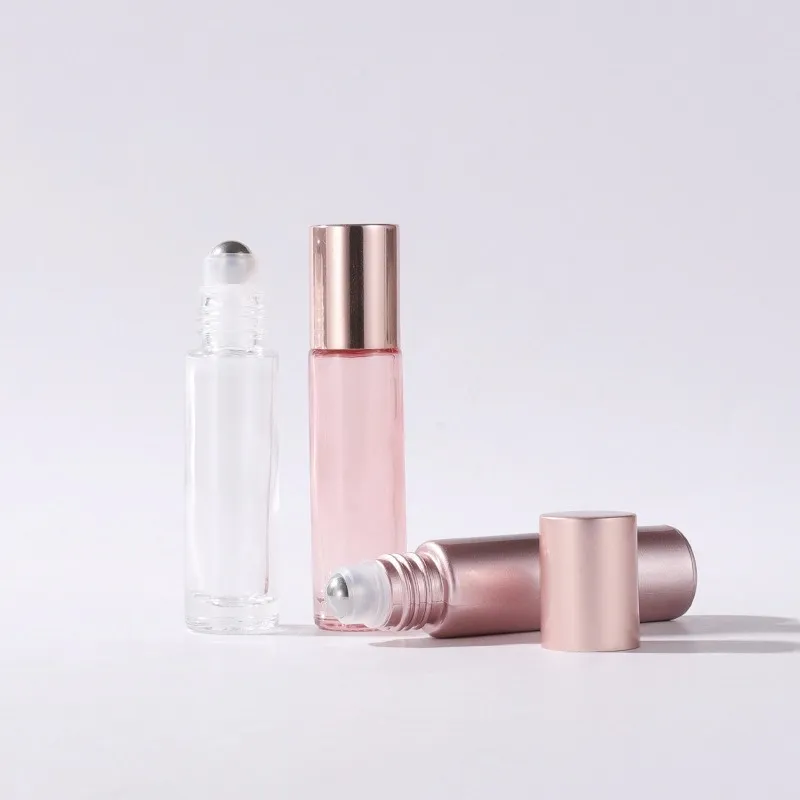 5ml 10ml Rose Gold Roll-On Bottle
