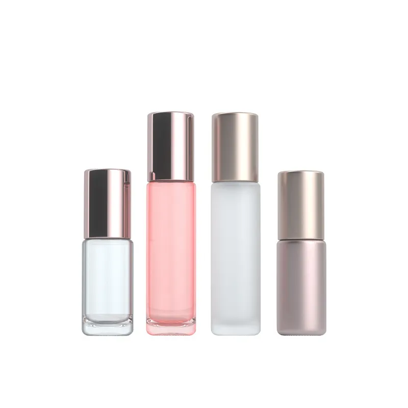 5ml 10ml Rose Gold Roll-On Bottle