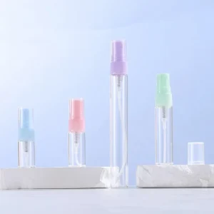 2ml3ml5ml10ml Colored Clear Glass Spray Bottle