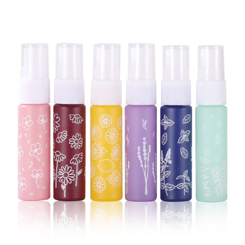 10ml Macaron-colored Printed Glass Spray Bottle 10ml Macaron-colored Printed Glass Spray Bottle