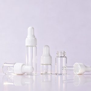 1ml2ml3ml5ml Small Capacity Transparent/Brown Dropper Bottle