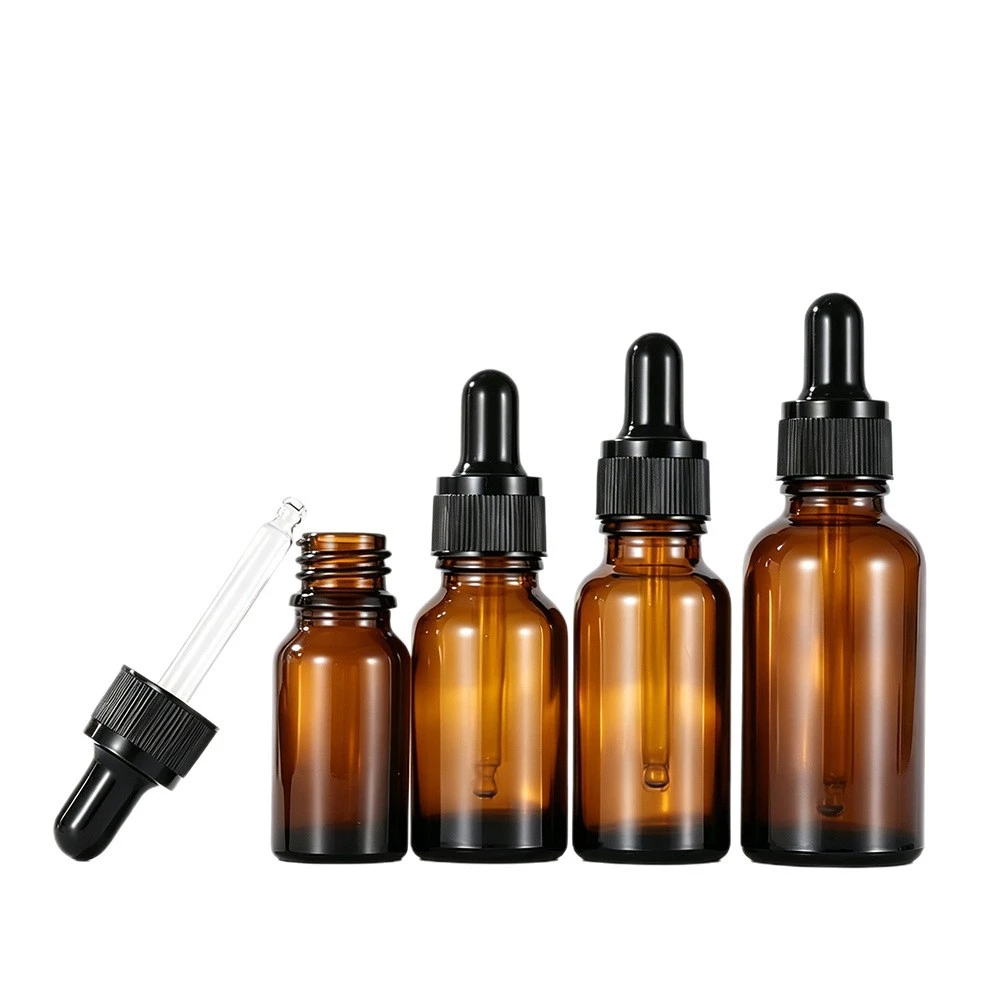 Multi-capacity Brown Round-shoulder Glass Dropper Bottle!!2540312523-0-cib Multi-capacity Brown Round-shoulder Glass Dropper Bottle