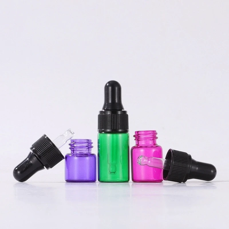 1ml2ml3ml Colored Glass Dropper Bottle 1ml2ml3ml Colored Glass Dropper Bottle