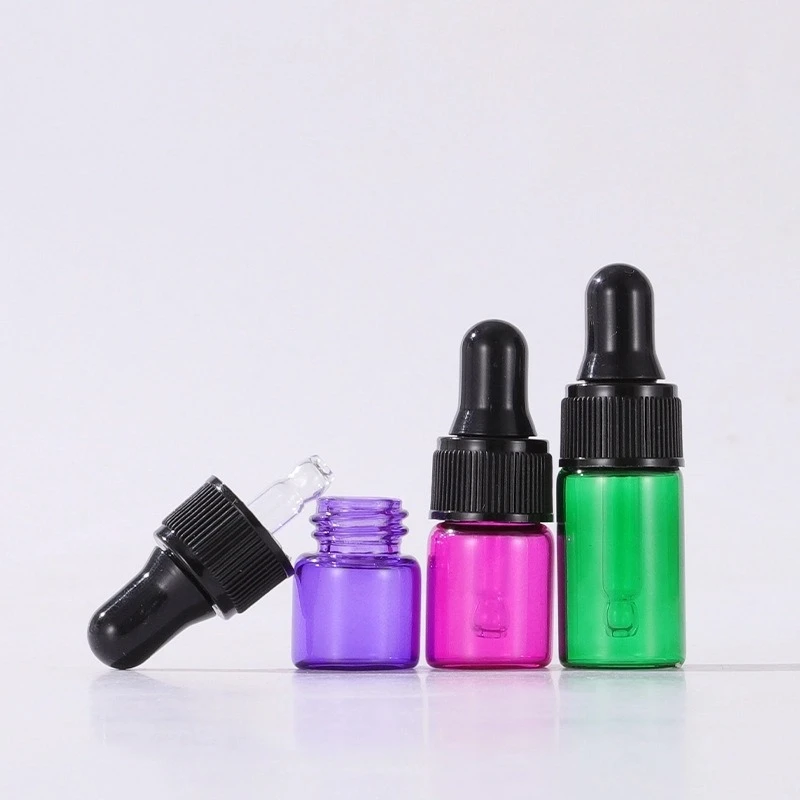 1ml2ml3ml Colored Glass Dropper Bottle 1ml2ml3ml Colored Glass Dropper Bottle