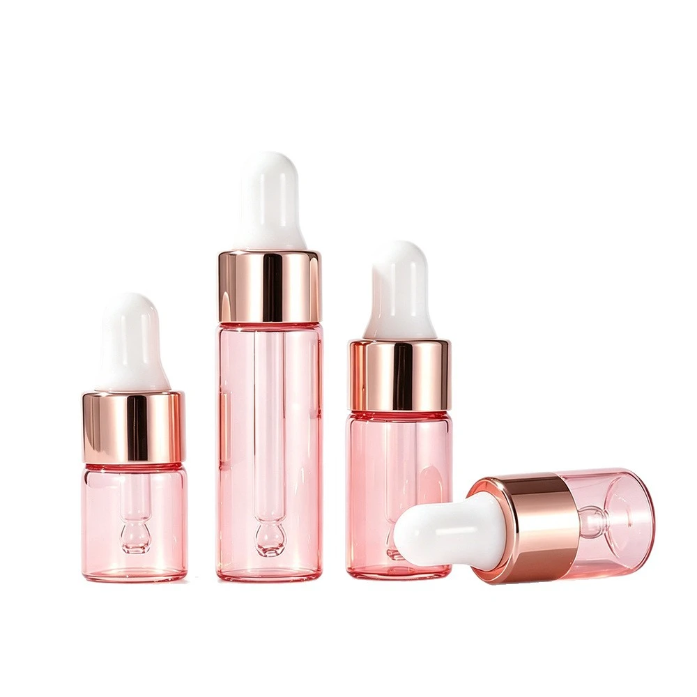 1ml2ml3ml5ml Transparent cherry blossom pink glass dropper bottle!!2540312523-0-cib 1ml2ml3ml5ml Transparent cherry blossom pink glass dropper bottle